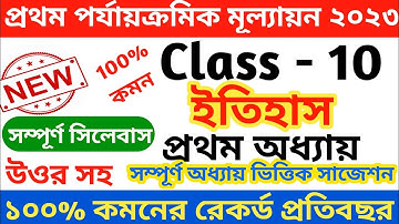 class 10 history 1st unit test suggestion 2023 || class 10 first unit test history question 2023