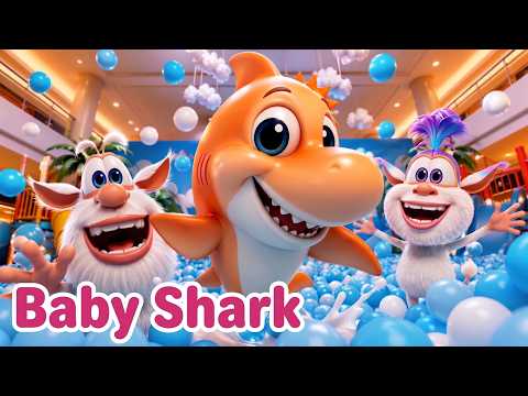 Booba 🎵 Baby Shark Dansı ve Mini Booba 🦈 Çocuk Şarkıları ve Çizgi Filmleri