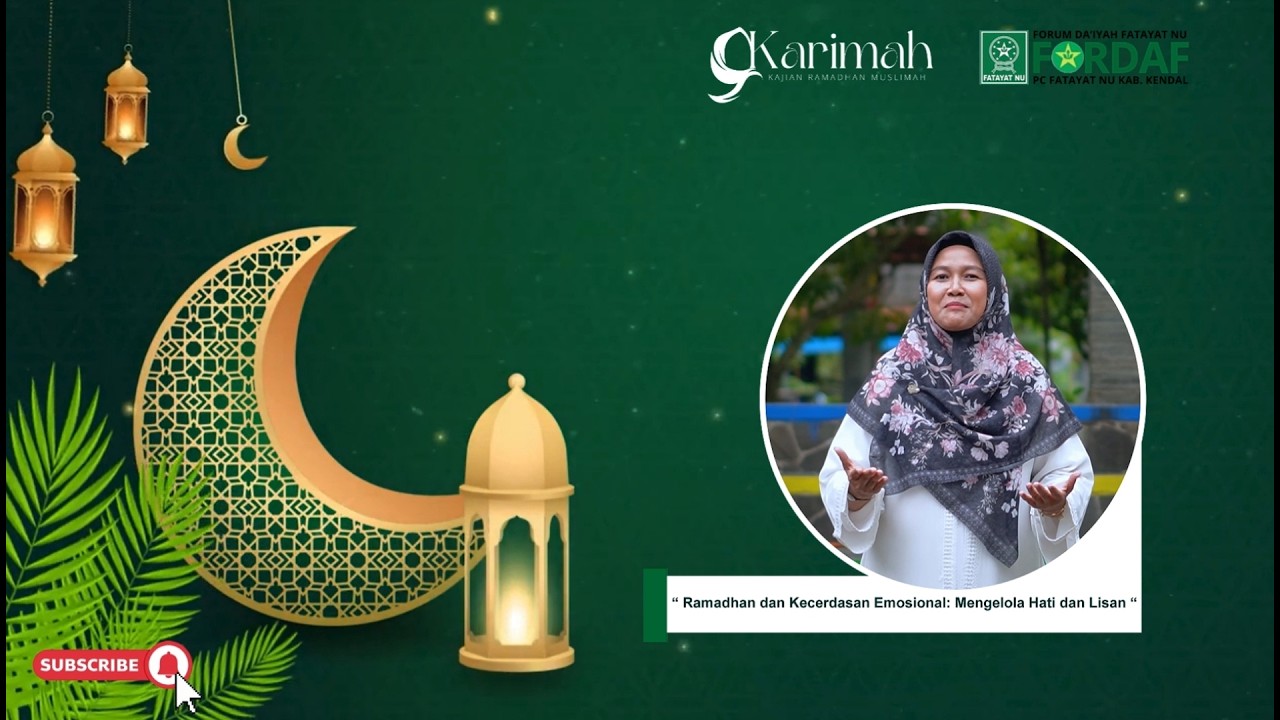 3 Karimah 1447 H /2026 M - Pipit Lumastuti, S.Pd - Ramadhan dan Kecerdasan Emosional