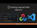 How To Get Started With OpenCV Using Python and VS Code (English Tutorial)