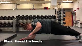 Plank: Thread The Needle
