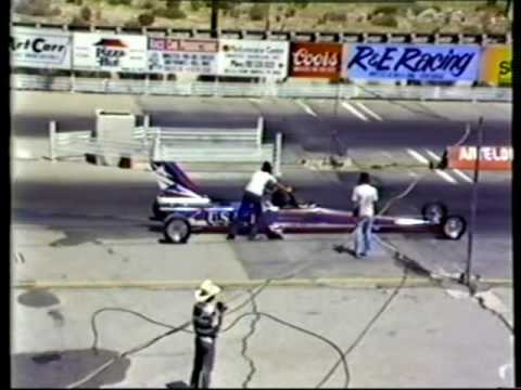 Dana Van Dersarl USA #1 Rocket Dragster at AVR Par...