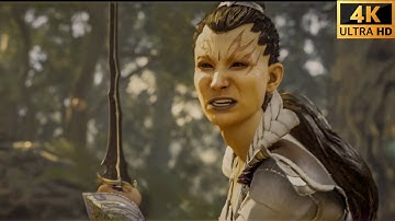 MORTAL KOMBAT 1 Ashrah Joins Liu Kang - Scene MK1 2023 Cinematic 4K