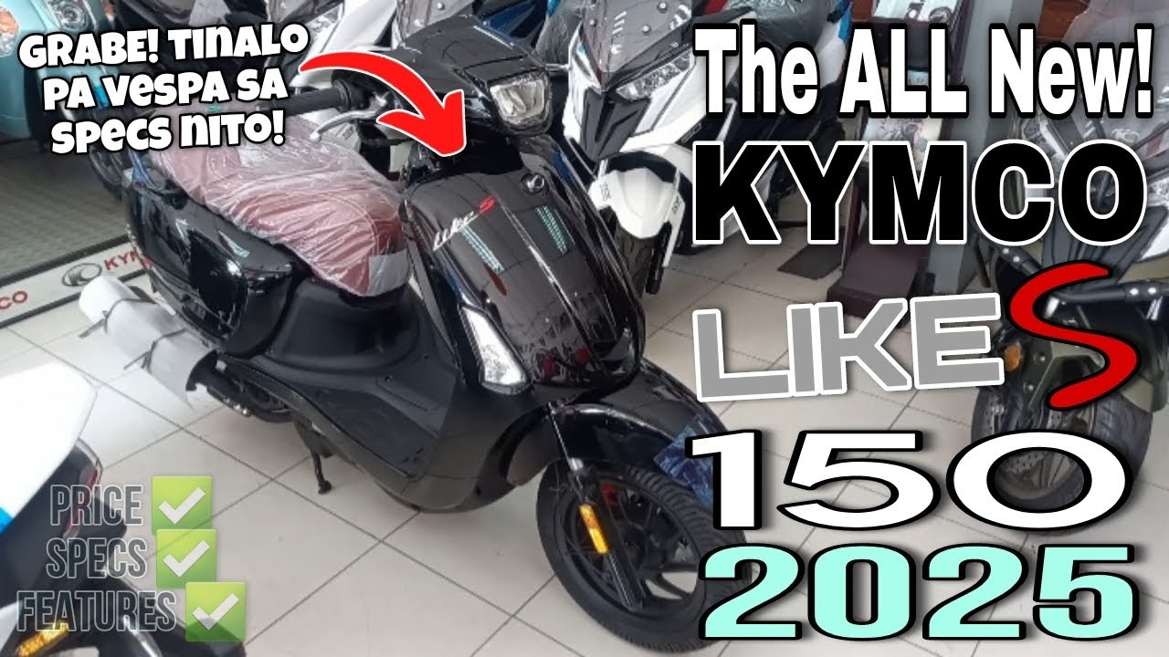 The ALL New Kymco Like S 150 2025 | Kymco Motorcycle Review 2025