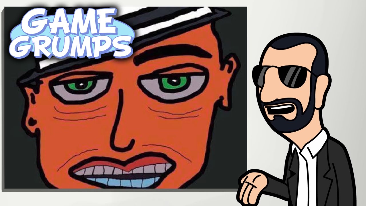 Game Grumps Animated Ringo Starr's MSPaint Art by