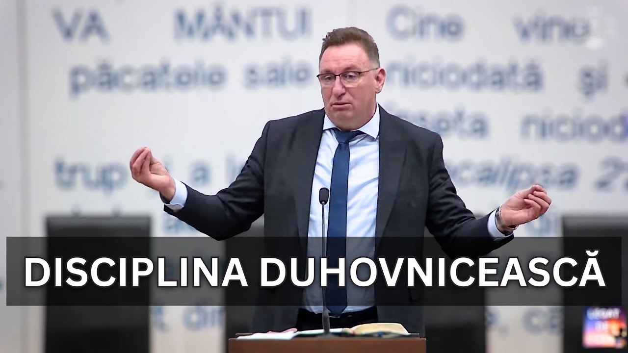 PREDICA GABI ZAGREAN ▸ DISCIPLINA DUHOVNICEASCA ▸ PREDICA 2026