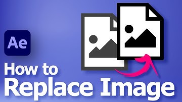 After Effects How to Replace Image Layer in Composition with shortcut