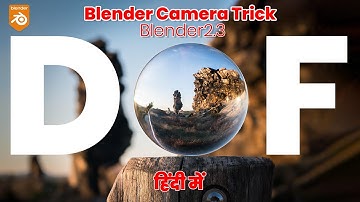 Blender Camera Ticks ( DOF) || Blender 2.3 Tutorial