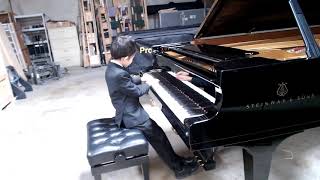 8 year old Howlie playing Debussy's Golliwog