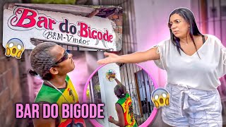 IZALICK MANDOU BRAW PINTAR BAR DO BIGODE NA FRENTE DA CASA DO SEU PAI | IZALICK