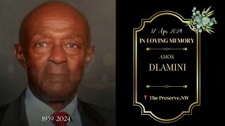 Amos Dlamini Funeral Service