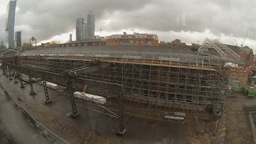 Power Hall scaffolding timelapse up to Dec 18