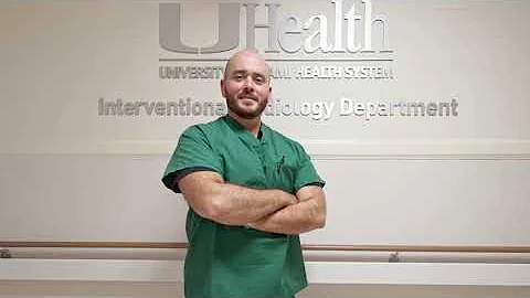 Meet Adrian, one of our outstanding Interventional Radiology nurses at UHealth Tower!