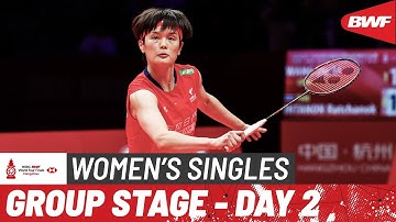 HSBC BWF World Tour Finals 2025 | Wang Zhi Yi (CHN) [2] vs. Ratchanok Intanon (THA) | Group B