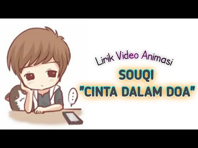 CINTA DALAM DOA ||SOUQI | Ipank Yuniar ft Maria Reres Cover |Lirik Video Animasi class=