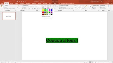 Comment ajouter, aligner et mettre en forme du TEXTE dans POWERPOINT ?