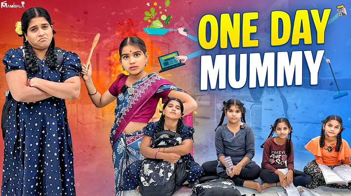 ONE DAY MUMMY || janavi on fire || rider mallesh new video || village videos || funny video 