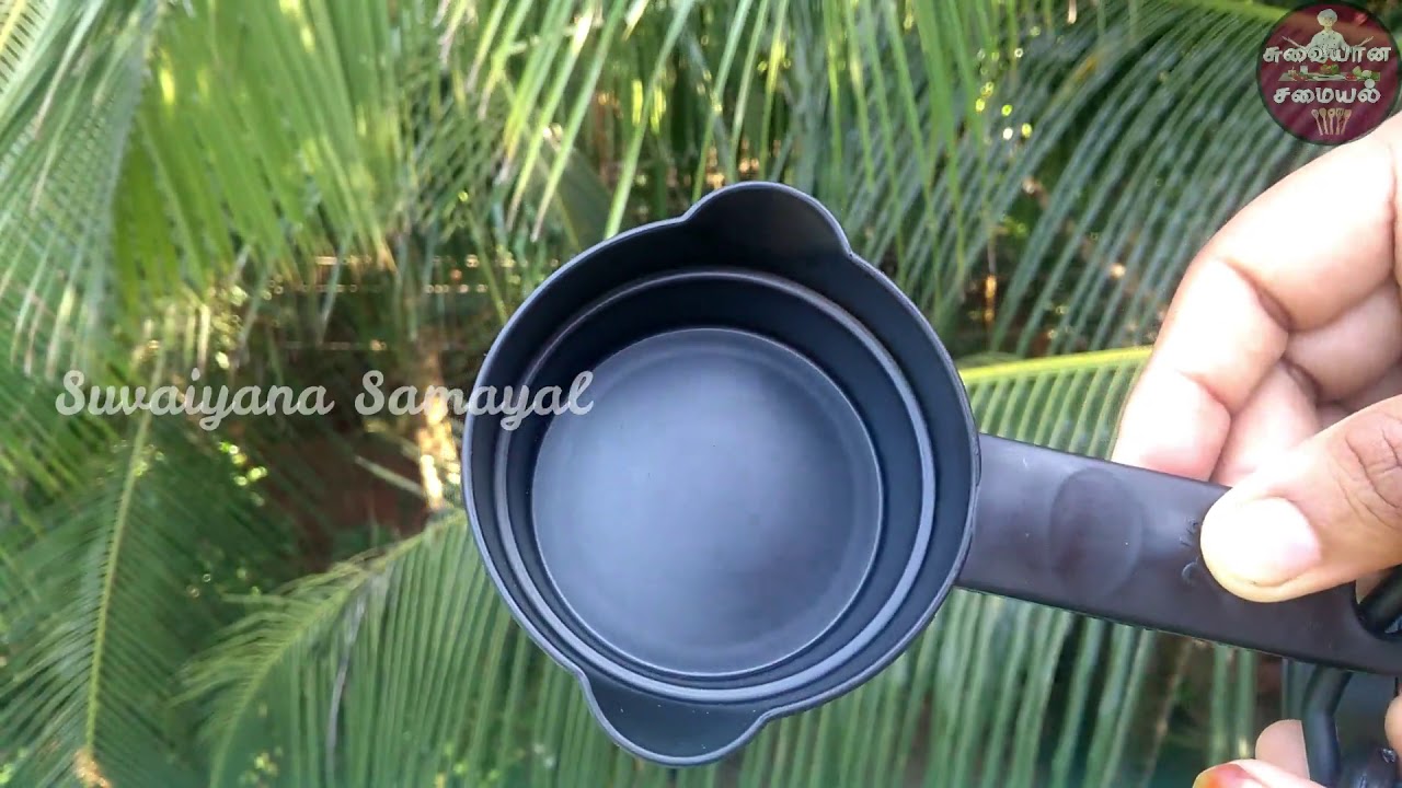 measuring cups and spoons review in tamil Suvaiyana Samayal YouTube