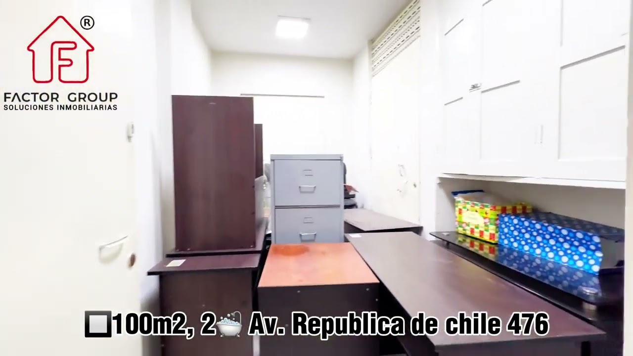 ALQUILER LOCAL COMERCIAL AV.REPUBLICA DE CHILE 476