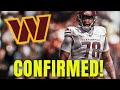 💣 BEST MOVE BY PETERS!| Commanders News Today