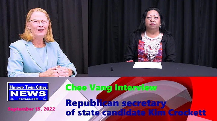 9/ 15/ 2022  Chee Vang Interview Repbulican Secere...
