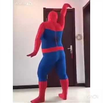 Jaran goyang versi spiderman. Kocakkk......