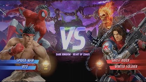 MARVEL VS. CAPCOM: INFINITE - Spider-Man & Ryu vs Ghost Rider & Winter Soldier