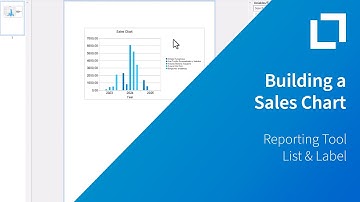 Building a Sales Chart in the List & Label Report Designer