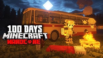 I Survived 100 Days in Evolved Zombie Apocalypse in Hardcore Minecraft