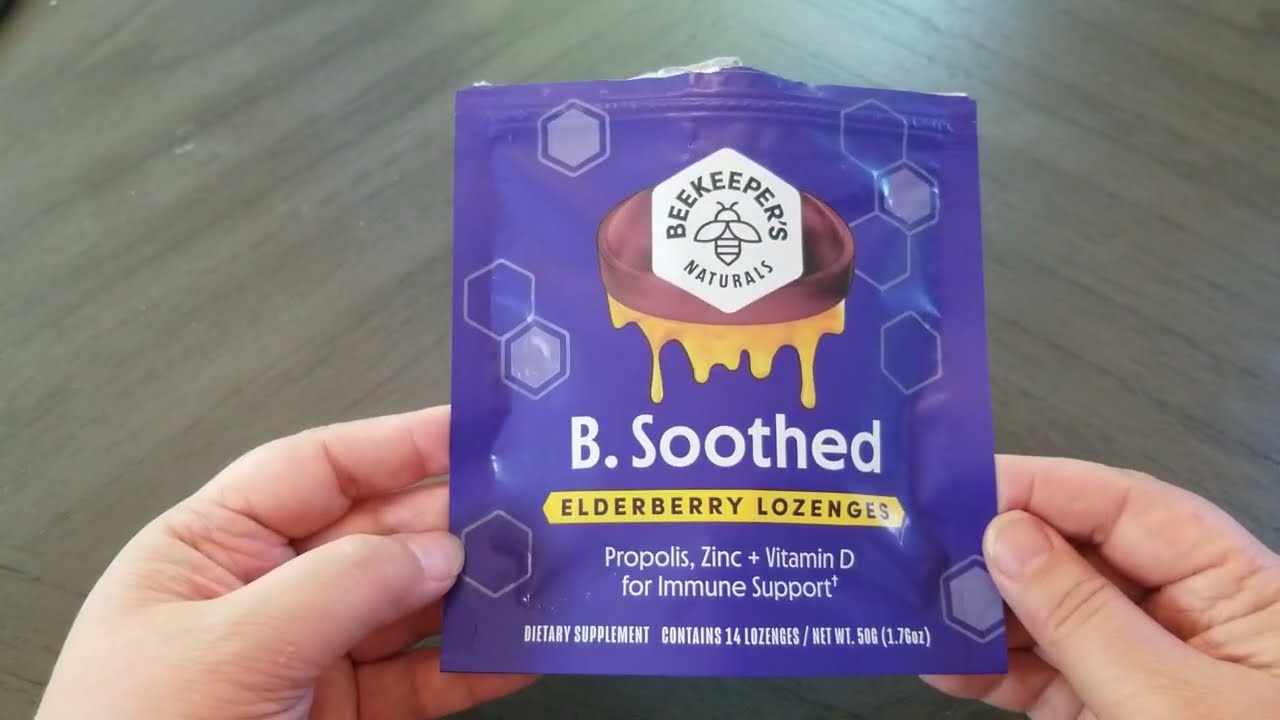 Beekeepers Naturals B Soothed Lozenges Review