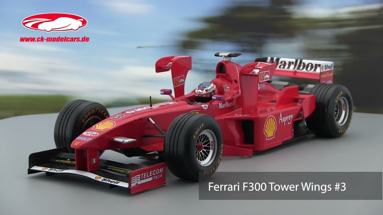 WERK83 1:12 M. Schumacher Ferrari F300 Tower Wings #3 Imola GP