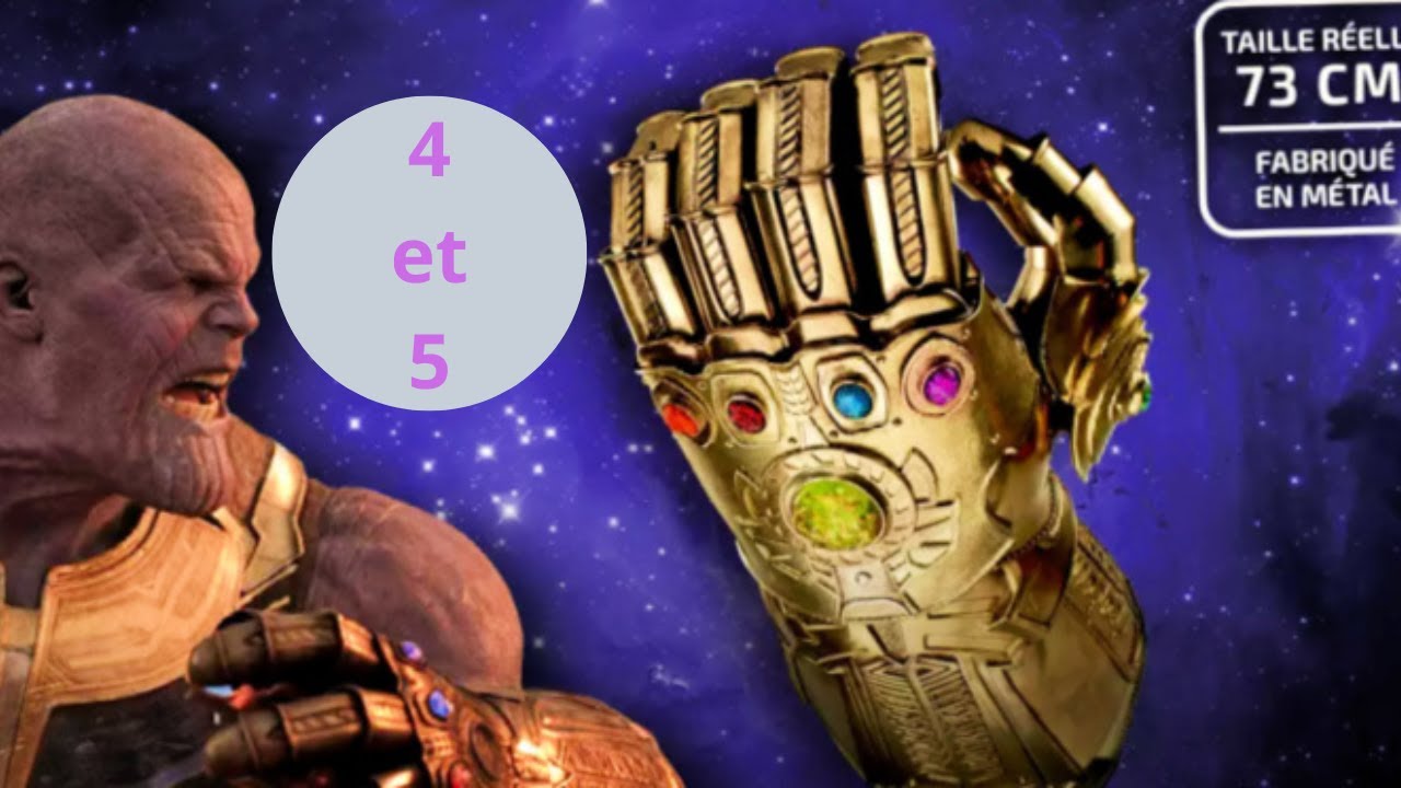 altaya le Gant de l'Infini numeros 4 et 5 @altaya.fr - YouTube
