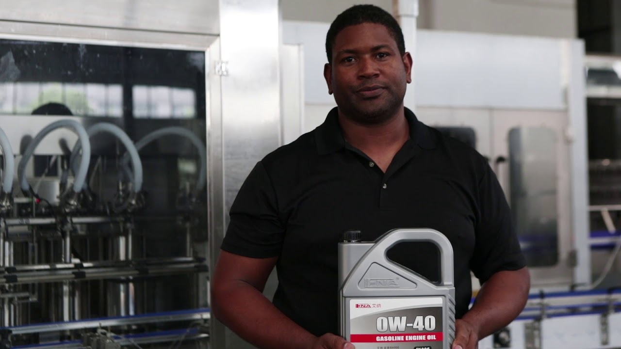 Lubricating oil filling production line and Aluminum foil sealing machine