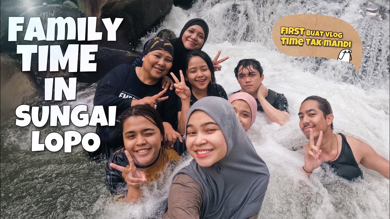 TAK MANDI TAPI BUAT VLOG KE SUNGAI LOPO!!?