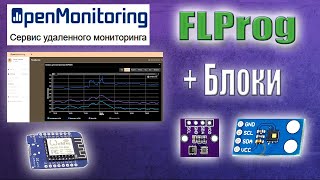 Передача данных на сервис Open Monitoring в программе FLProg