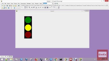 Membuat lampu lalu lintas dengan delphi