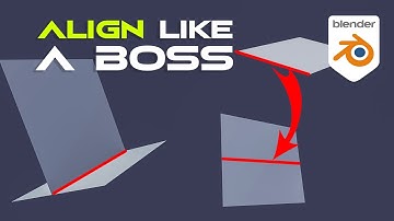 ALIGN like  a BOSS with Machine Tools - Blender tutorial