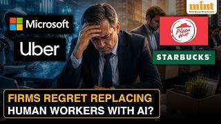 From Starbucks To Pizza Hut, Microsoft & Uber: Major Firms Pull Back From AI After Massive Losses