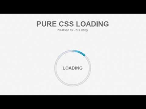 PURE CSS LOADING
