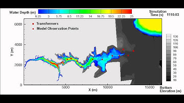 Malpasset dam break simulation by Dr. Jaswant Singh NCCHE, Oxford, MS, USA