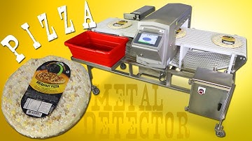 Frozen Pizza Metal Detector & Conveyor