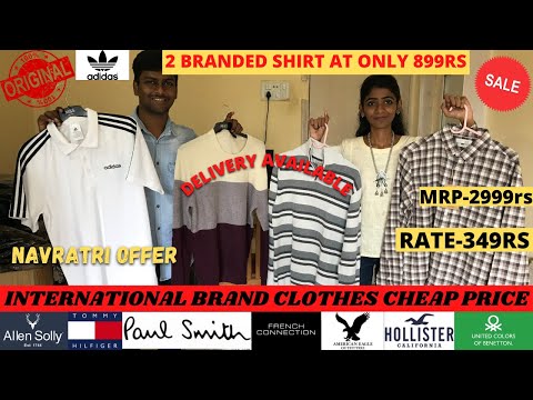 100% ORIGINAL BRANDED CLOTHES IN CHEAP PRICE IN MUMBAI | Malad | PLUSH