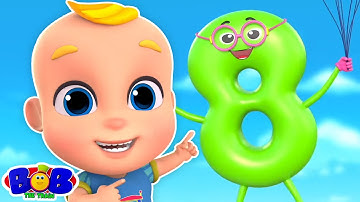 أرقام في كل مكان تعلم العد من 1 إلى 10 مع Bob the Train