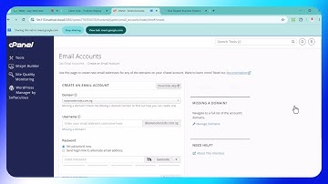 cPanel Management Tutorial | Email, Domain, and File Manager Explained