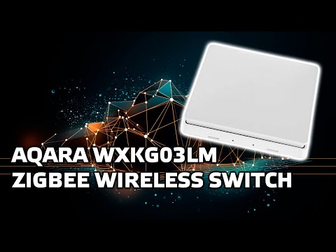 Xiaomi Aqara WXKG03LM - одноклавишный беспроводный выключатель, для системы умного дома mihome