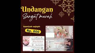 undangan aqiqah 3
