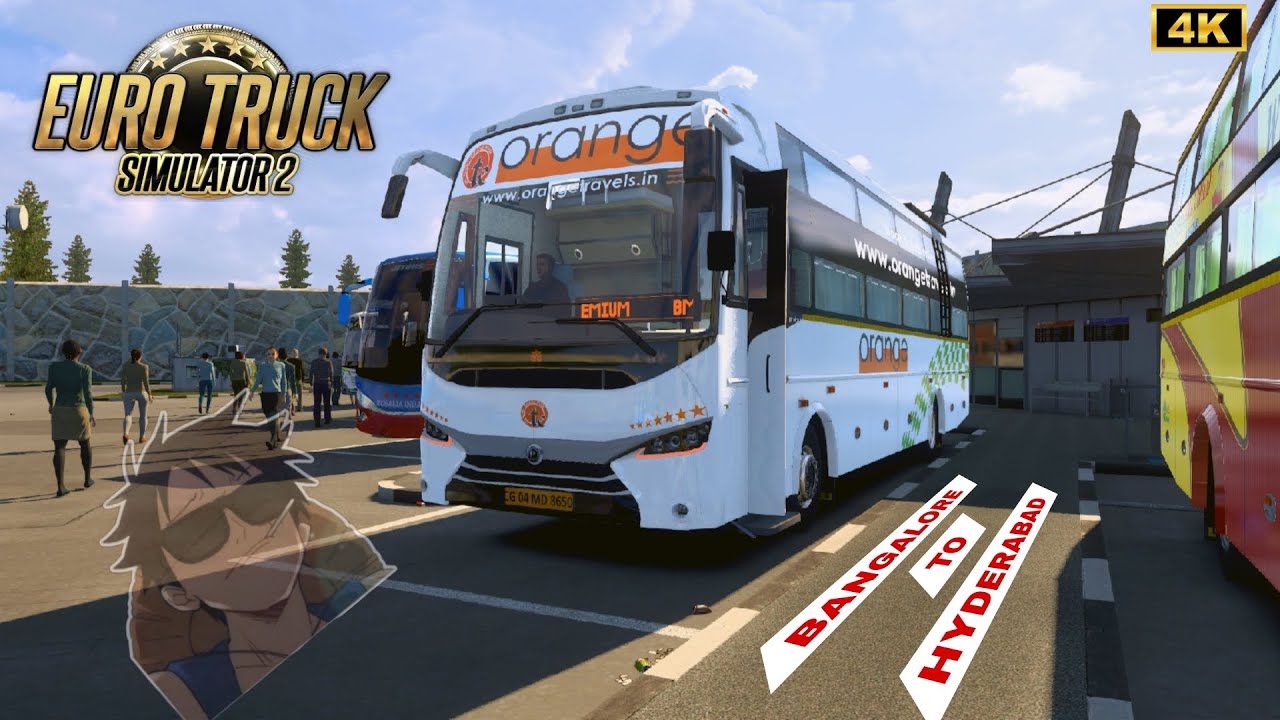 bangalore-to-hyderabad-in-orange-travels-bus-in-euro-truck-simulator-2