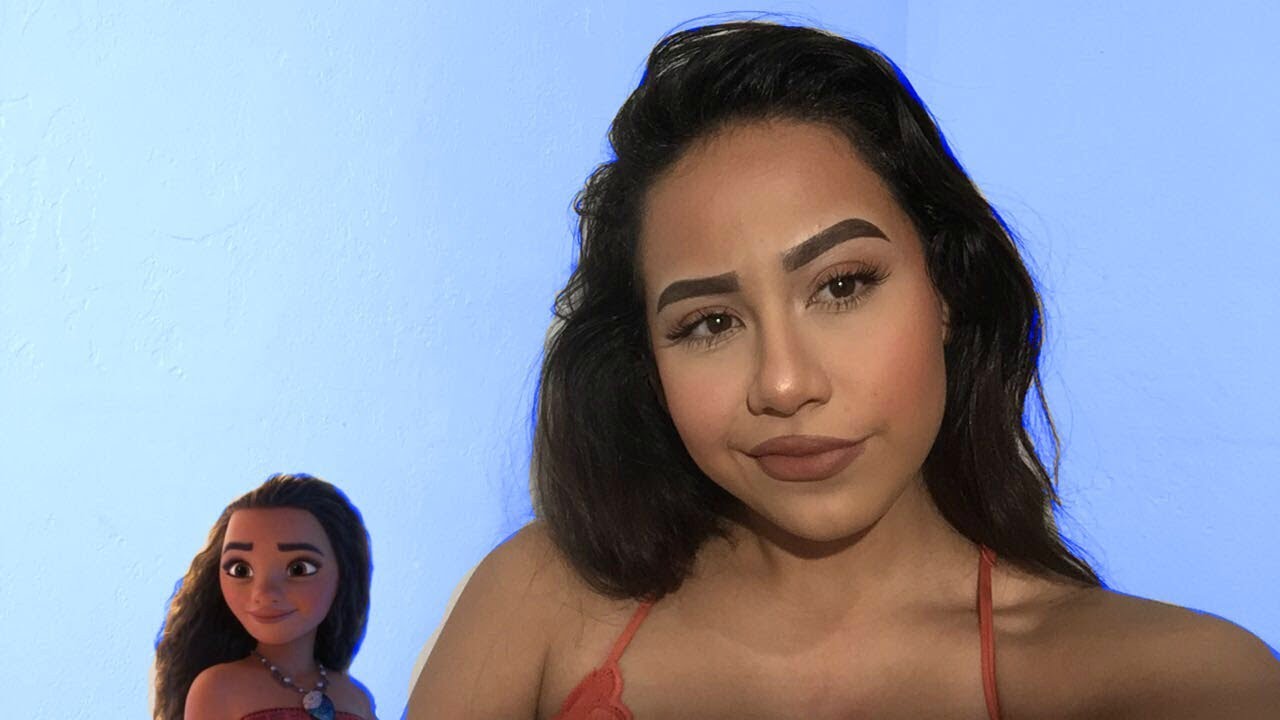 MOANA MAKEUP TUTORIAL