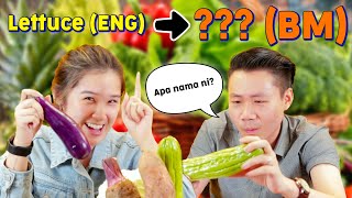 Non-Malays Guess Vegetable Names in BM | Malaysians Guess