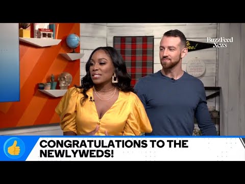 "Love Is Blind" Stars Lauren And Cameron Share How It Felt To Get Married